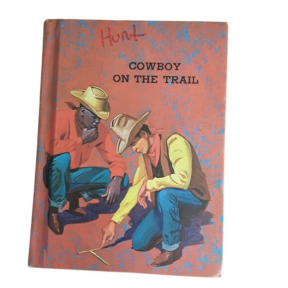 Cowboy On The Trail Donald Russell Benefic Press 1960 Illustrations Max Ranft HC - Picture 12 of 12